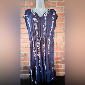 Lucky Brand floral maxi dress